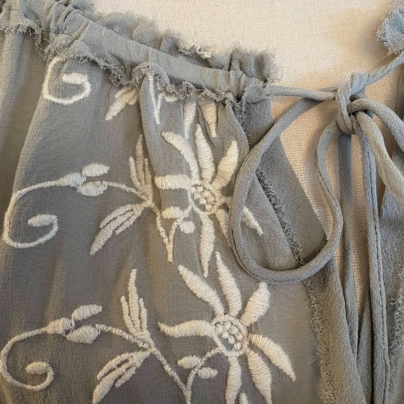 LoveShackFancy gray mini dress - Picture 4 of 5